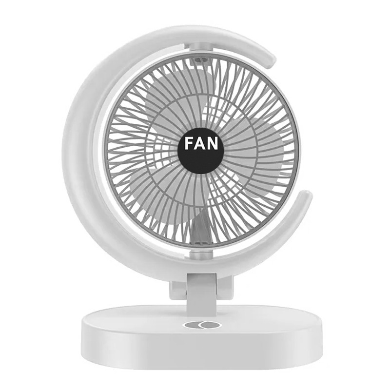 Mini Ventilateur de bureau Rechargeable SM-FAN - Blanc