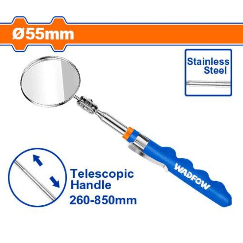 Miroir Télescopique WADFOW  En acier inoxydable