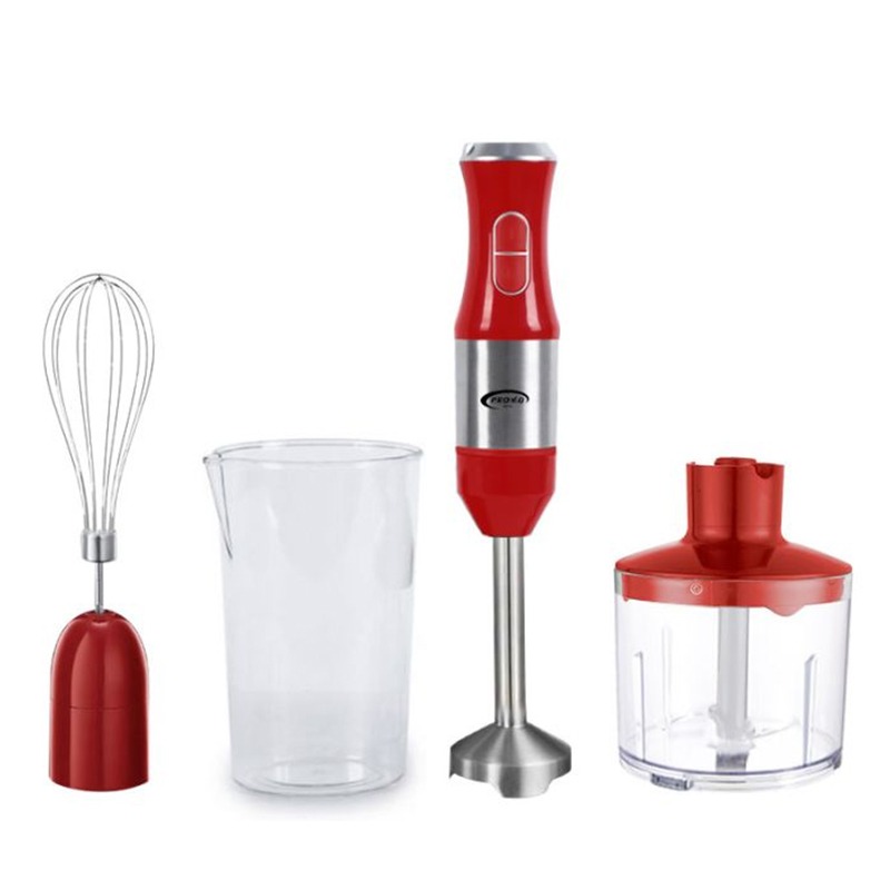 Mixeur 4EN1 PROVA PE-1053 600W - Rouge