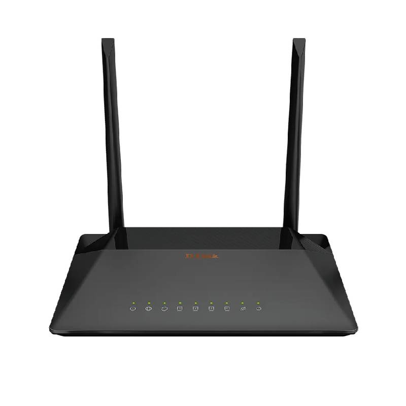 Modem Router D-LINK DSL-224 Wireless N300 4 ports 10/100BASE-TX VDSL2/ADSL2+