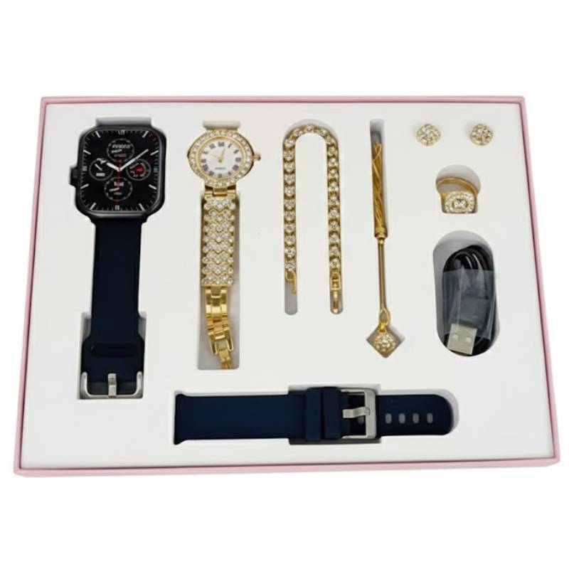 Montre Connectée 8en1 A58 Plus - Noir