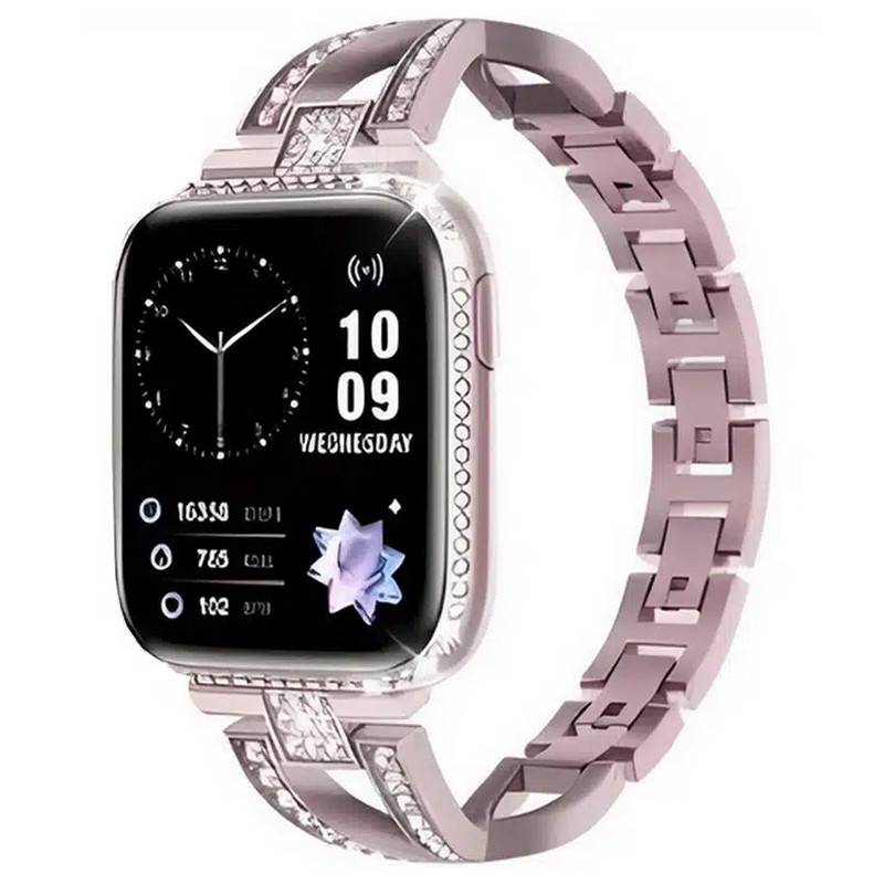 Montre Connectée Haino Teko G13 Mini + 2 Ceintures - Rose Gold