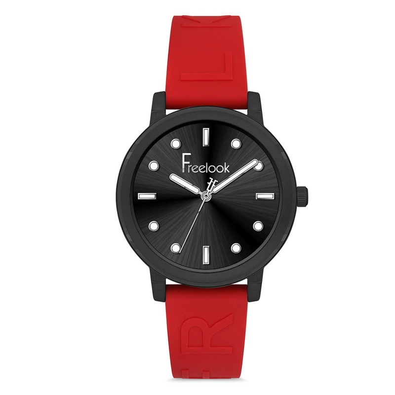Montre Pour Femme FREE LOOK FL-1-10158-4 - Rouge & Noir