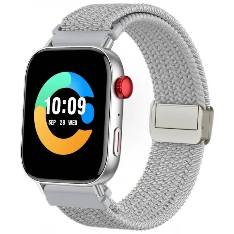 Montre Connectée Colmi C8 Max  Tissu - Silver