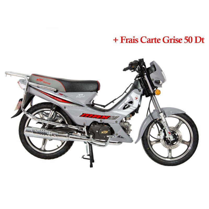 Moto à Essence FORZA XTF 125cc Monocylindre - Gris Brillant