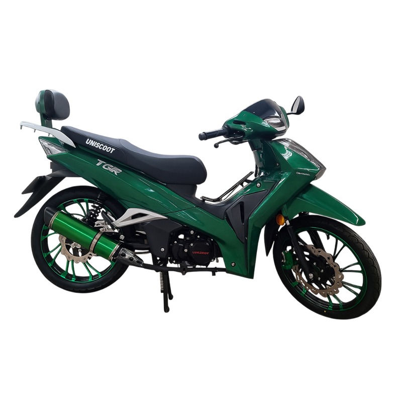 Moto UNISCOOT TIGER 125CC - Vert