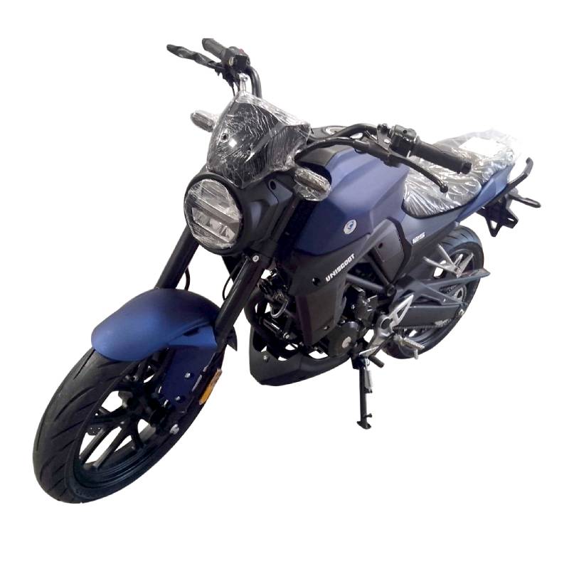 Moto Uniscoot V8 Avec Vitesse 125cc - Bleu