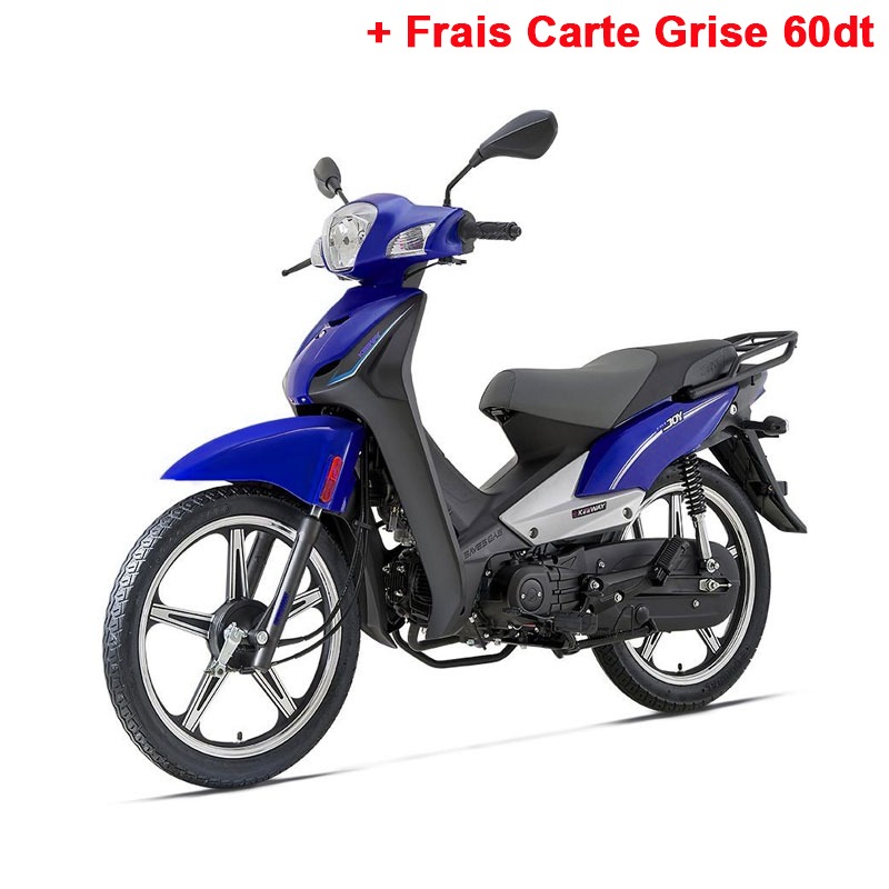 Moto ZIMOTA JOY 107 CC - Bleu