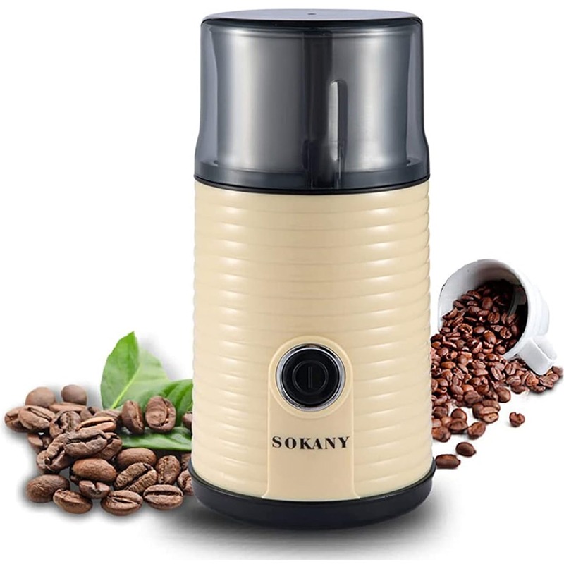 Moulin à Café SOKANY SK-3018 180W - Crème