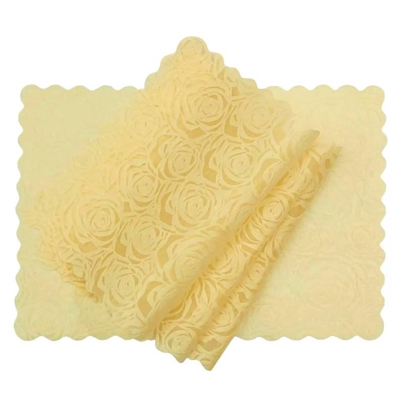 Napes Pour Refrigirateur 4 Piéces - Jaune