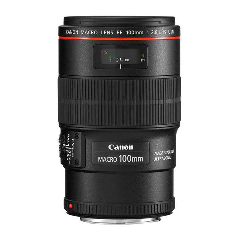 Objectif à Focale Fixe CANON EF 100mm f/2.8L Macro IS USM