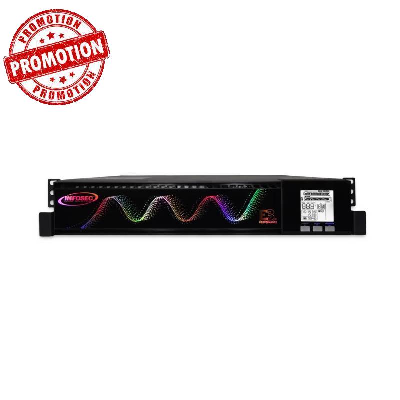 Onduleur On-Line INFOSEC E3 Performance 1100VA Rack