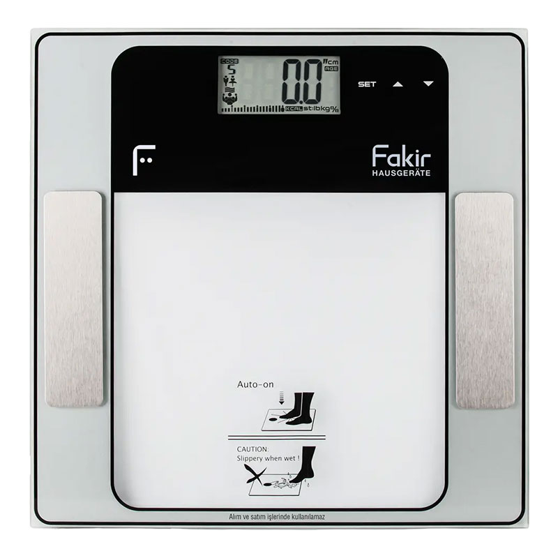 Pèse Personne FAKIR Hercules 150Kg - Transparent