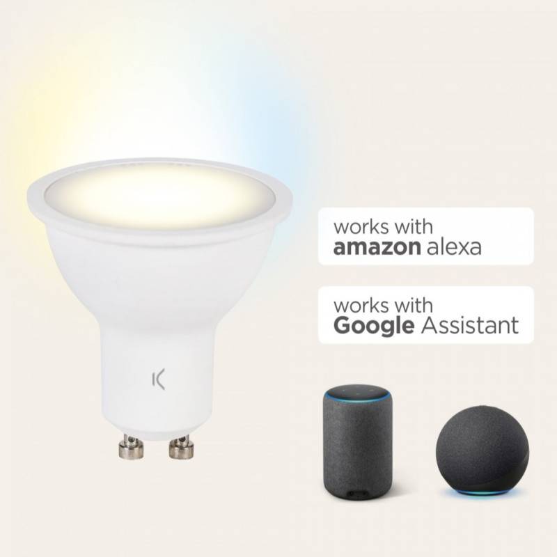 PACK 2 AMPOULES SMART LED KSIX BXBULBGU22 - Blanc