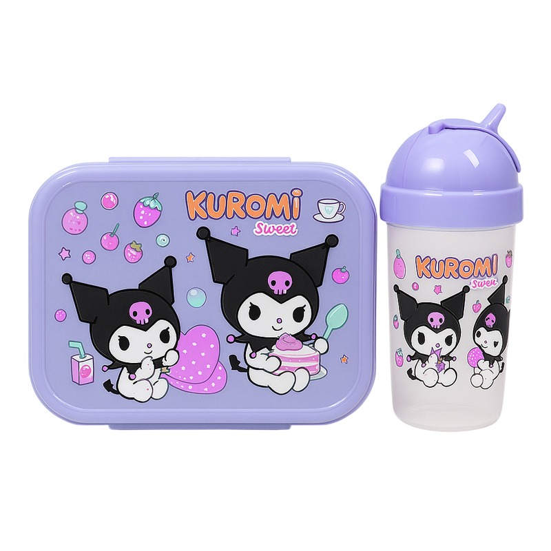 Pack Boîte à Déjeuner et Bouteille Pour Enfant - Bleu