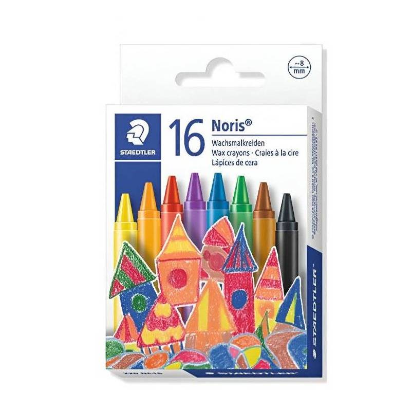 Pack de 16 Crayons De Cire STAEDTLER Couleur Noris Club
