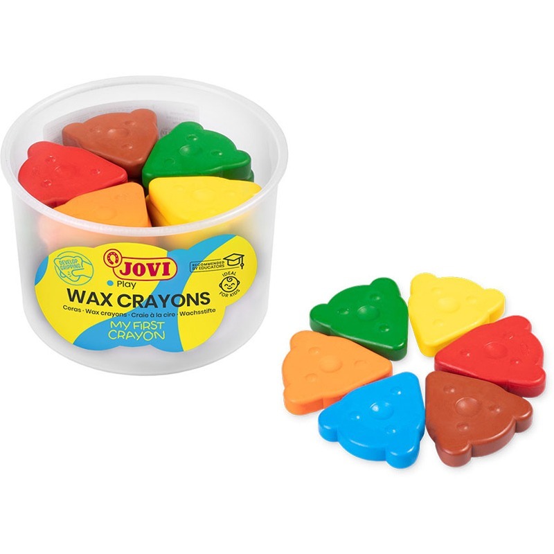 Pack de 30 Couleurs de cire JOVI Ours Magique (91943)