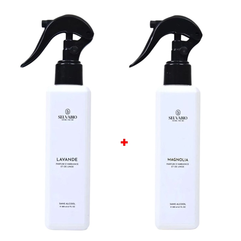 Pack Diffuseurs SELVABIO Lavande & Magnolia - 400ml