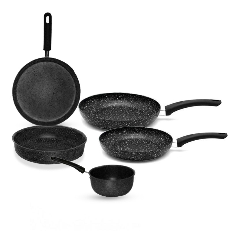 Pack El Gusto By COOK'ART De 5 Pièces - Noir (3110202500042)