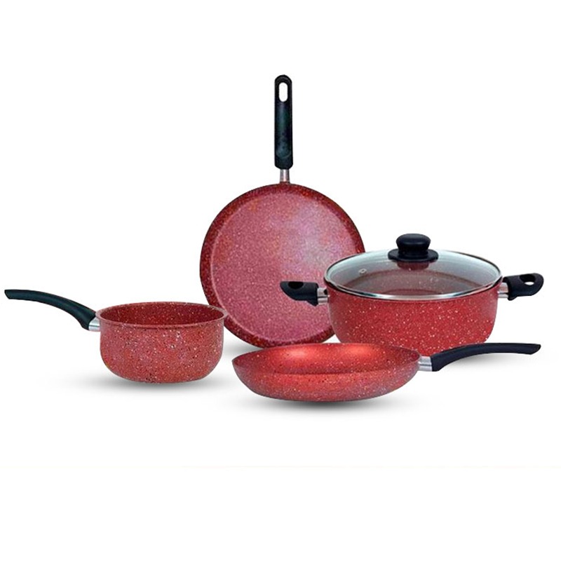 Pack El Gusto By COOK'ART De 5 Pièces - Rouge