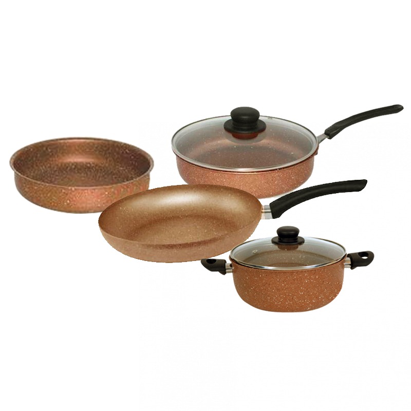 Pack El Gusto By COOK'ART De 6 Pièces - Bronze