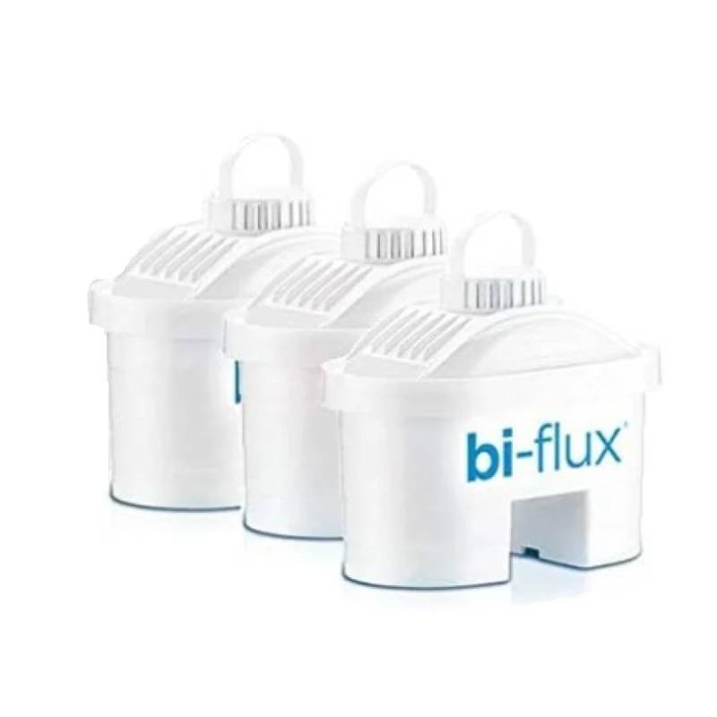 Pack 3 En 1 Filtres Biflux LAICA F4S – Blanc