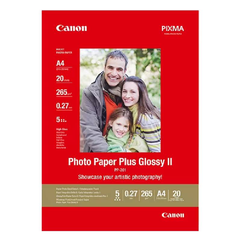 Papier Photo CANON A4 265G 20 Pages
