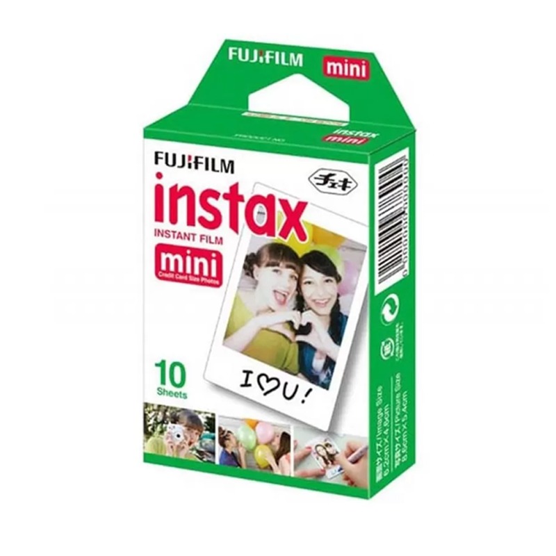 Papier Photo Mini FUJIFILM INSTAX 8.6cm*5.4cm - 10 Feuilles