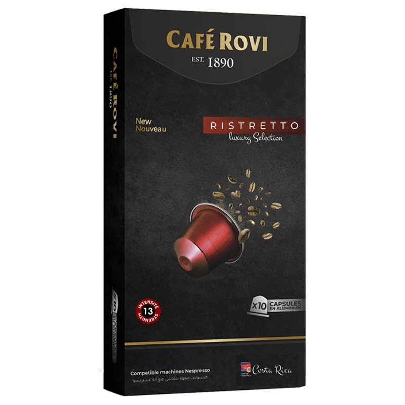 Paquet De 10 Capsules ROVI Alu Ristretto