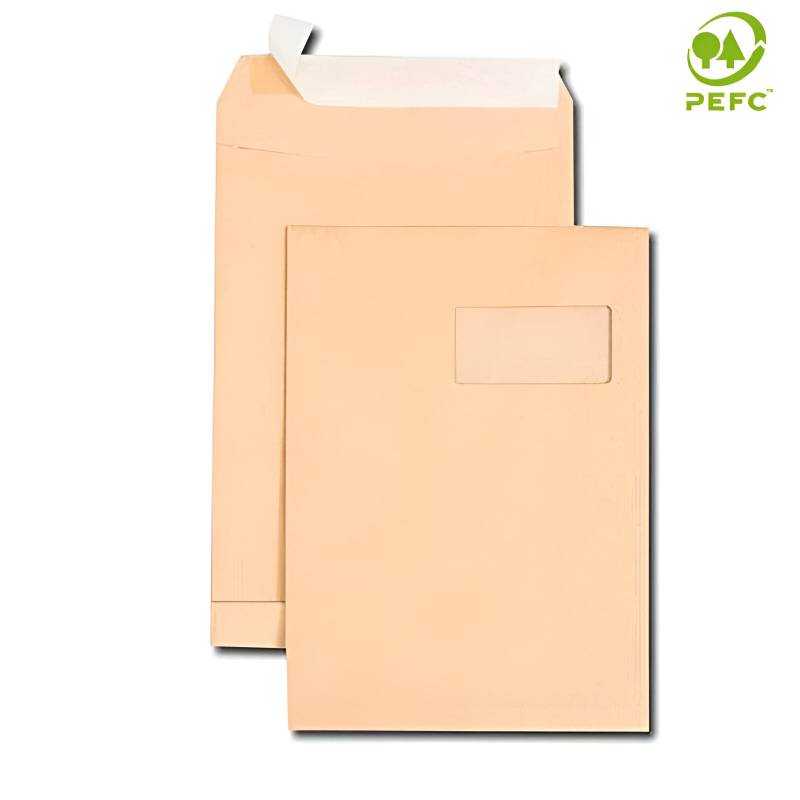 Paquet De 250 Pochettes Kraft GPV 260 x 360 mm - Marron