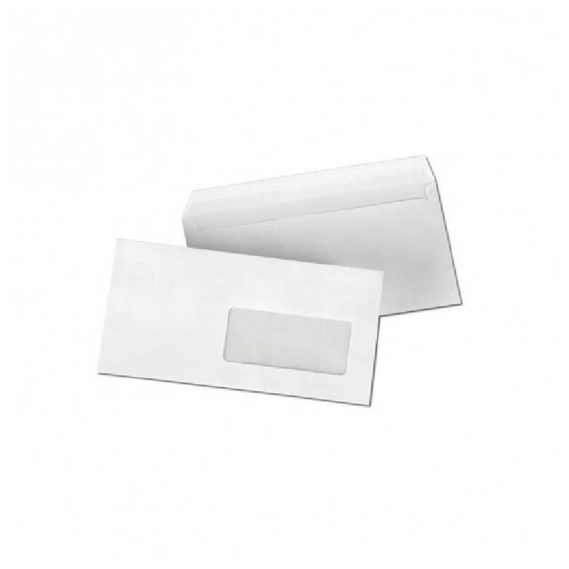Paquet de 50 Enveloppes CAPITAL 11 x 22 LW Blanc 80g