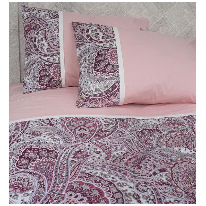 Parure De Lit NEED'S 2 Places Cachemir Vieux 180 X 200cm - Rose