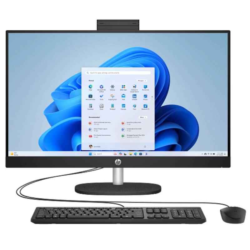 PC de Bureau All In One HP AI 27-cr2034nk Ultra 5 225U 16Go 512Go SSD - Noir