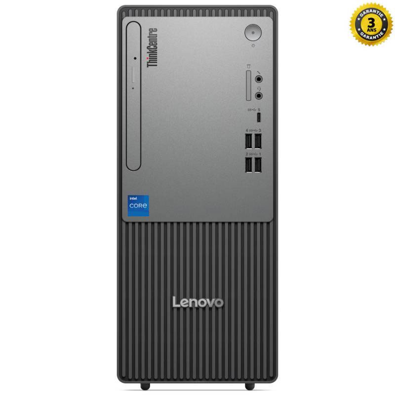 PC de Bureau LENOVO ThinkCentre néo 50t Gen 5 i3 14è Gén 8Go 512Go SSD