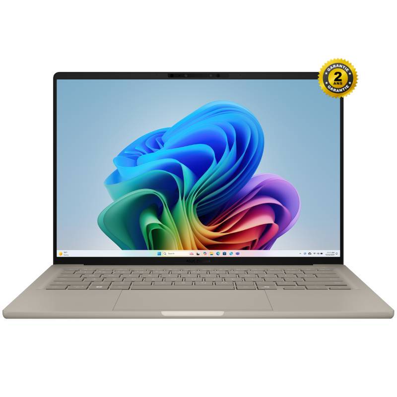 Pc Portable ASUS Zenbook A14 Snapdragon® X X1 26 100 32Go 1To SSD - Beige