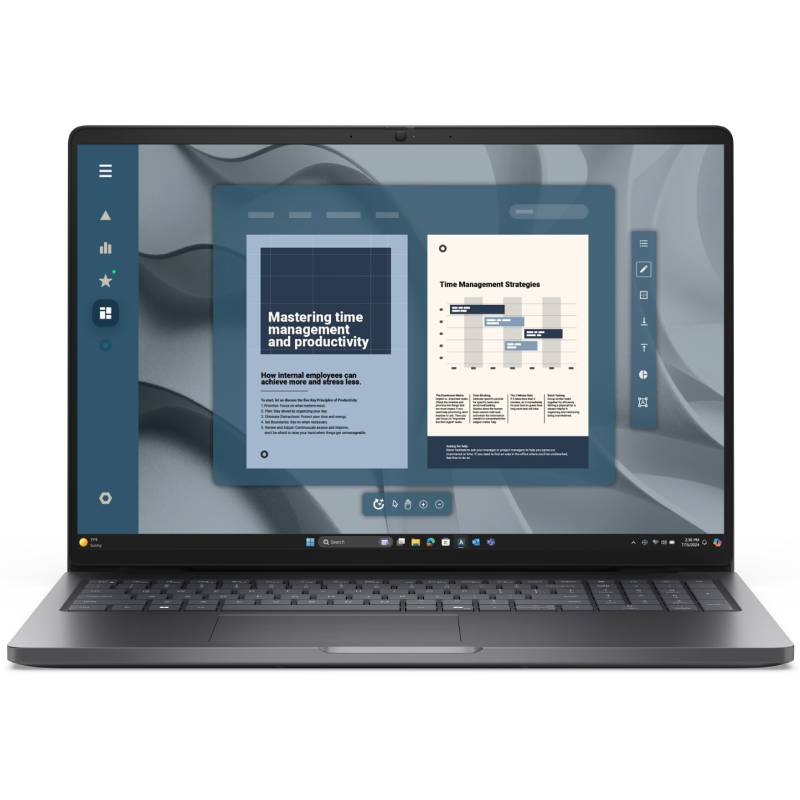 PC Portable DELL Pro 16 AMD RYZEN 5 16Go 512Go SSD - Gris