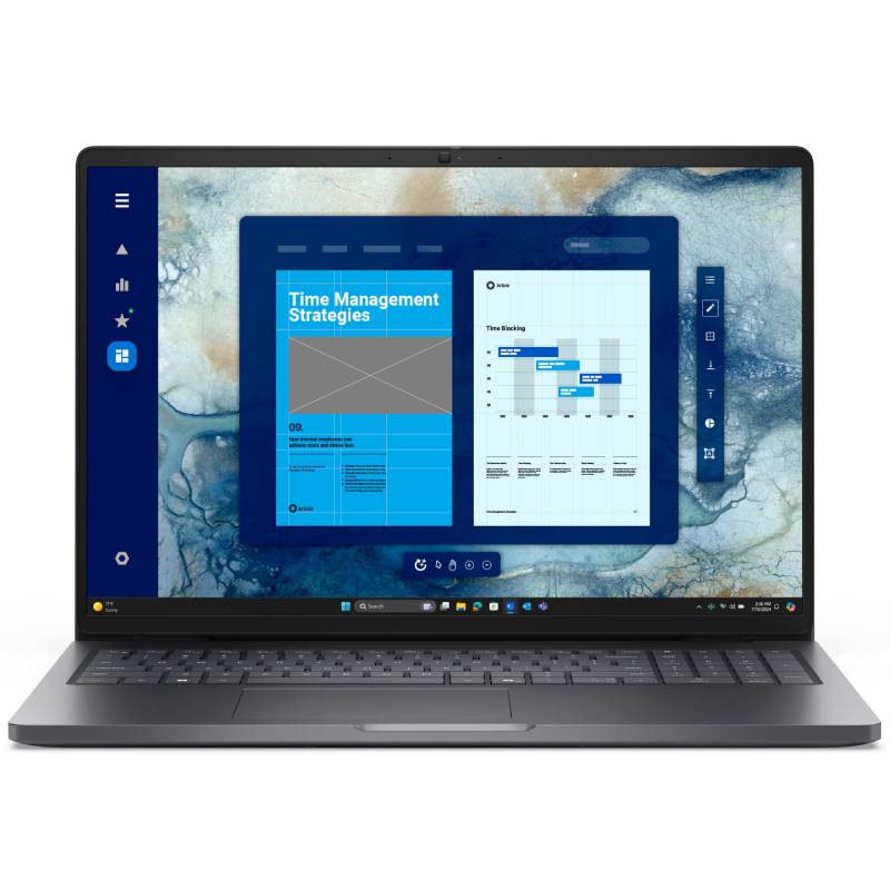 PC Portable DELL Pro 16 Intel Core 5 120U 8Go 512Go SSD - Gris