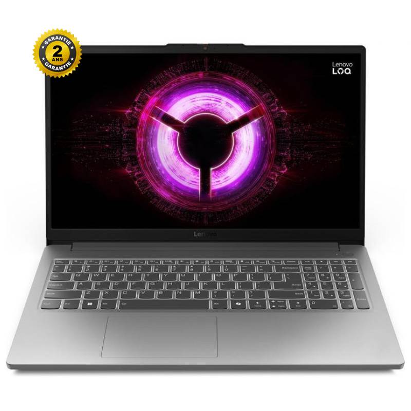 PC Portable Gamer LENOVO LOQ 15ARP10E AMD RYZEN 5 16Go RTX 3050