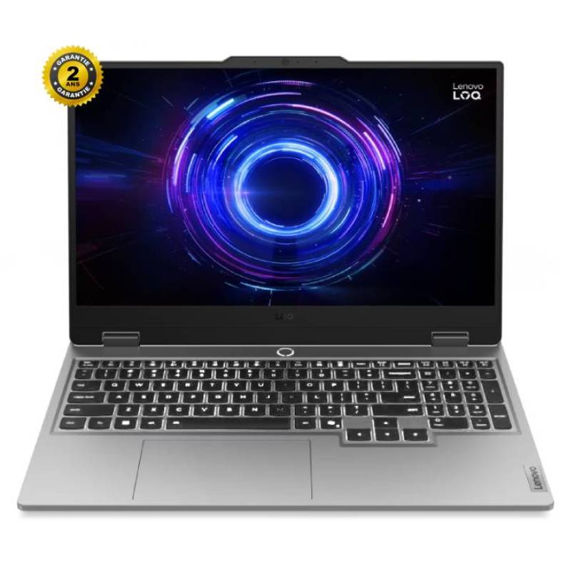PC Portable Gamer LENOVO LOQ 15IRX10 i7 13è Gén 24G RTX 5050