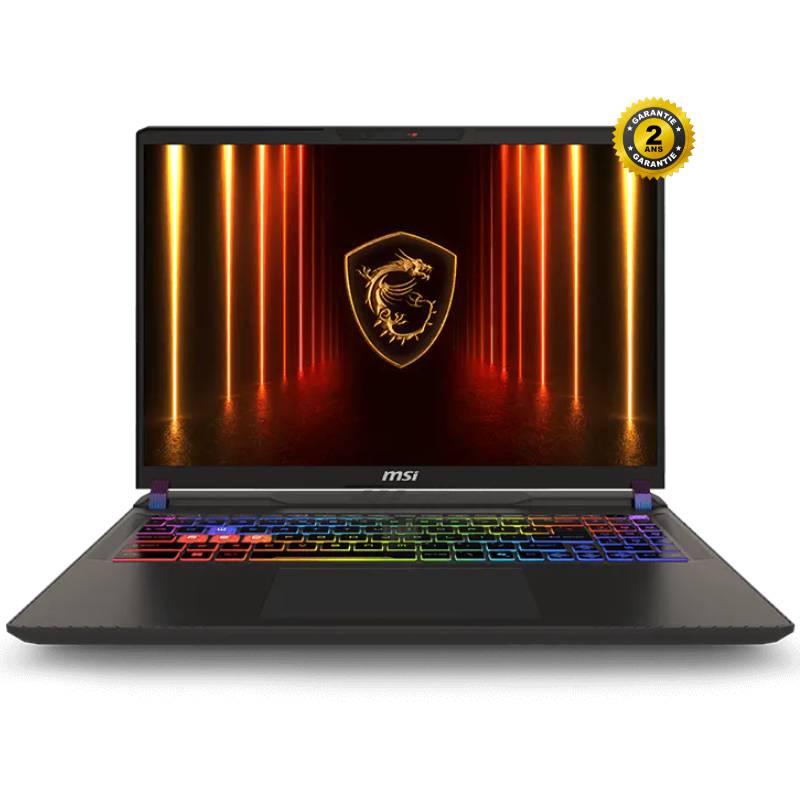 PC Portable Gamer MSI Vector 16 HX AI A2XW Ultra 9 275HX 32Go RTX 5080