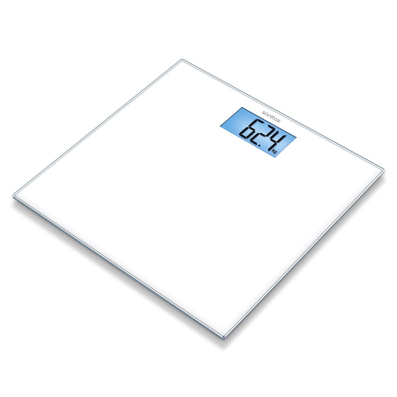 Pèse Personne Electronique SANITAS SGS03 150kg en Verre
