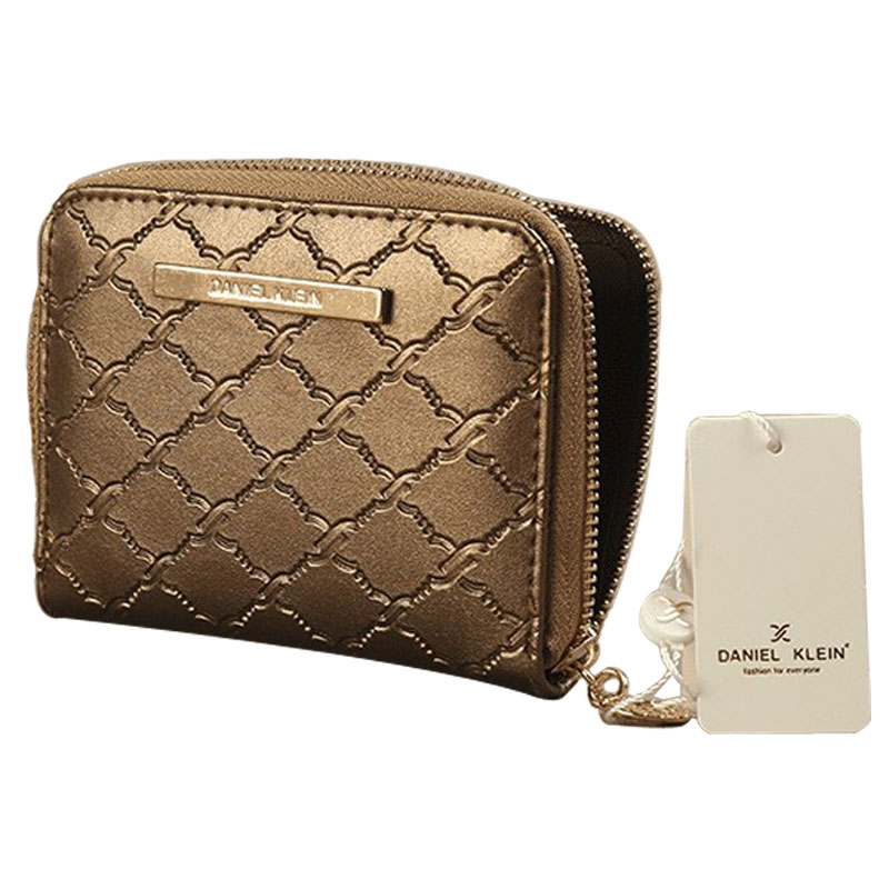 Portefeuille DANIEL KLEIN Pour Femme DK-2023-12 - Gold