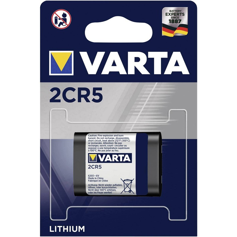 Pile VARTA Lithium 2CR5 6V