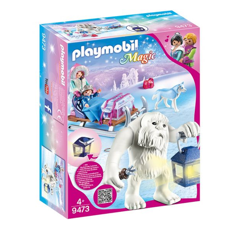 Yéti avec Traineau PLAYMOBIL Magic PL9473 Pour Enfant 4 ans et plus