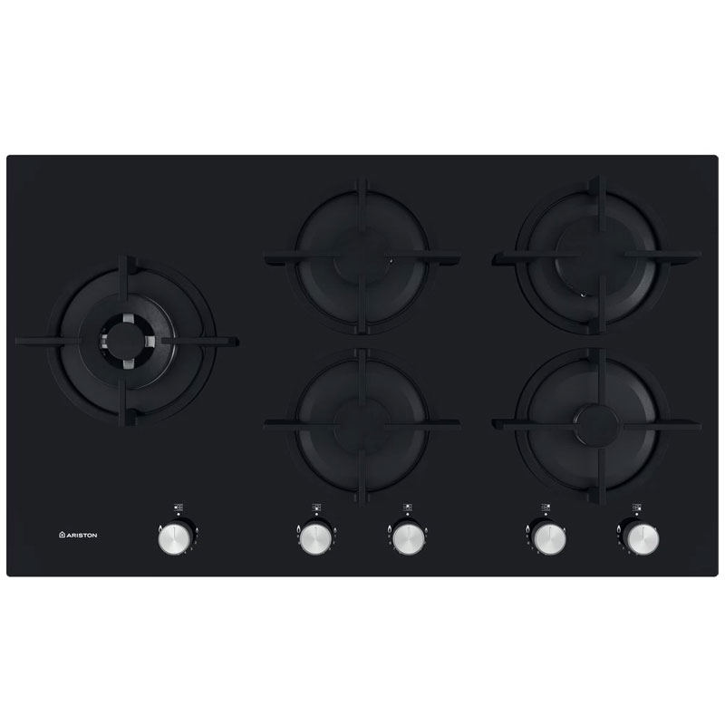 Plaque de Cuisson Encastrable ARISTON AGS-92S-BK 5 Feux 90cm - Noir