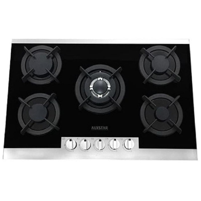 Plaque De Cuisson Encastrable AUXSTAR AUX-800V-F 5 Feux - Noir