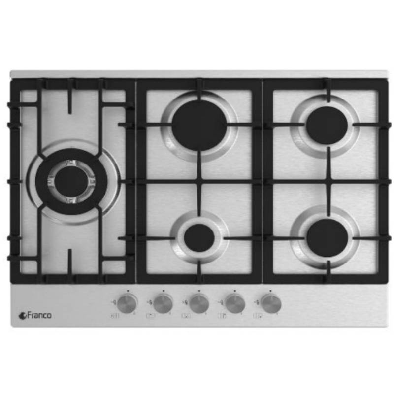 Plaque de Cuisson Encastrable FRANCO 451-IF 5Feux 70 cm - Inox