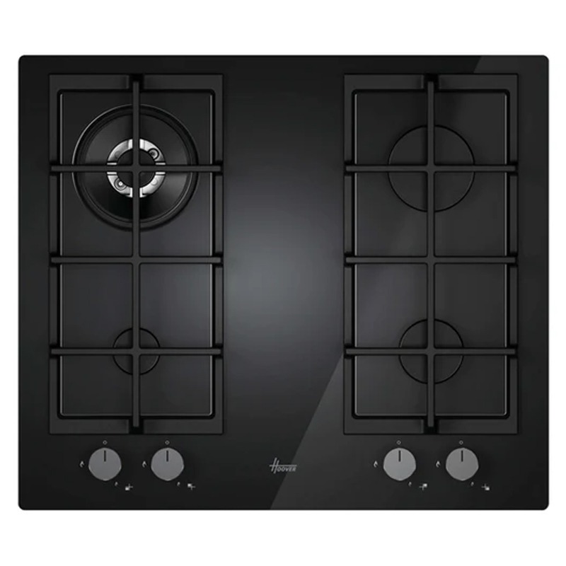 Plaque de Cuisson Encastrable HOOVER HVG6BR4C3B 4Feux 60cm - Noir