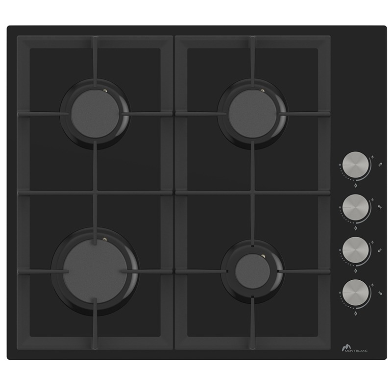 Plaque de Cuisson Encastrable MONTBLANC PNR60-4 60cm - Noir