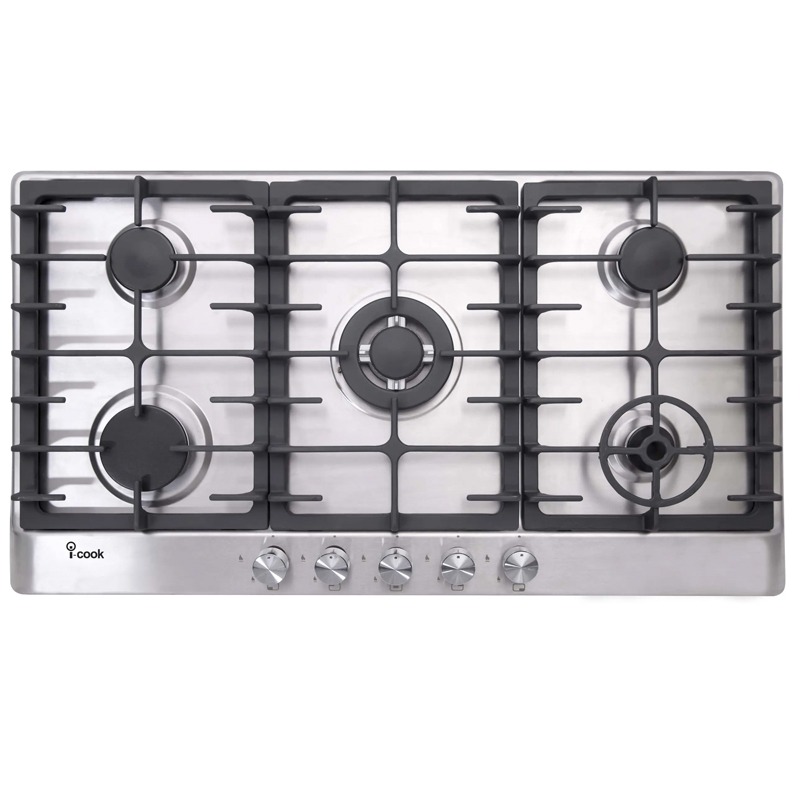 Plaque De Cuisson Encastrable UNIONAIRE BH5090S-8-IS 5Feux 90cm - Inox